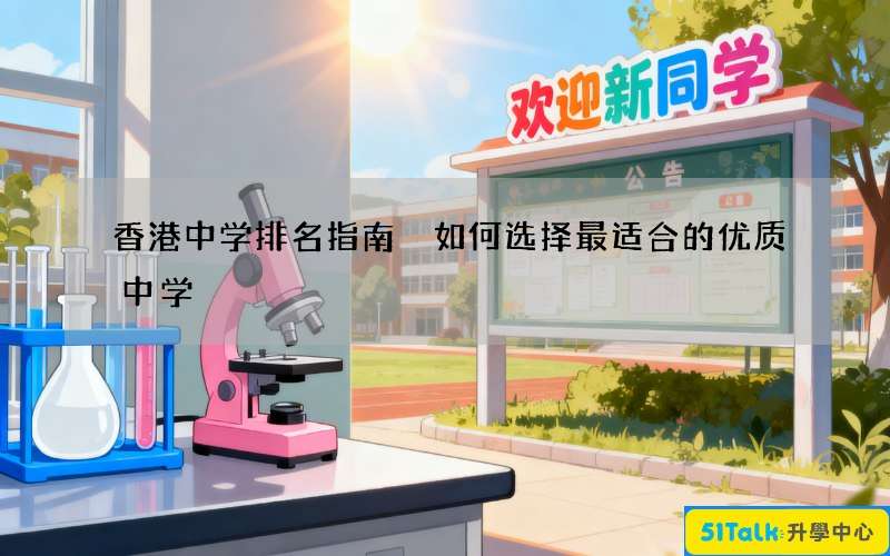 香港中学排名指南 如何选择最适合的优质中学